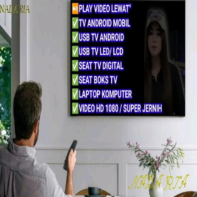 DY59 - FLASHDISK 32GB FULL MP4 HD VIDEO LAGU ANAK ANAK FILEM KARTUN BISA UNTUK SMART TV ANDROID MOBI