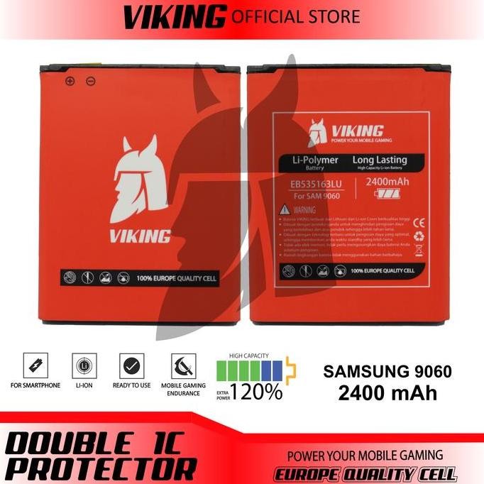 Viking Baterai Samsung Grand Neo I9060 Double Power