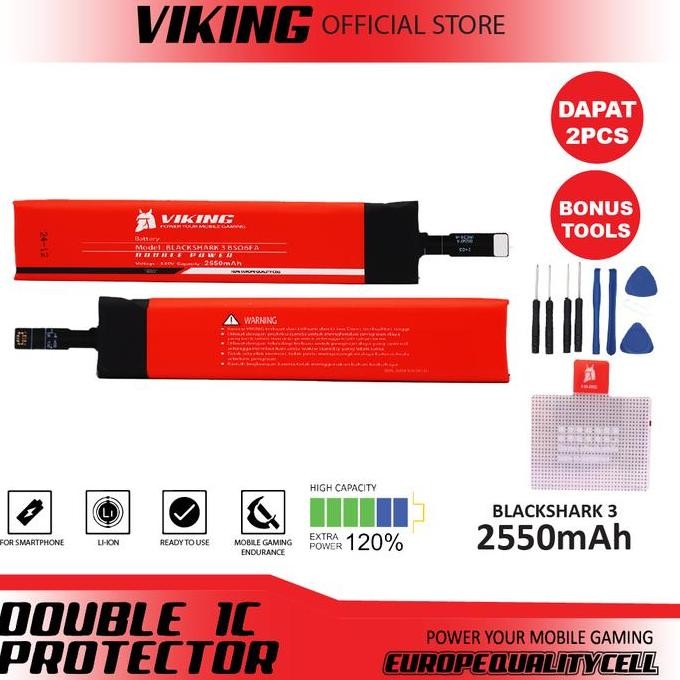 Viking Baterai Bs06Fa For Black Shark 3 - 3S Double Power