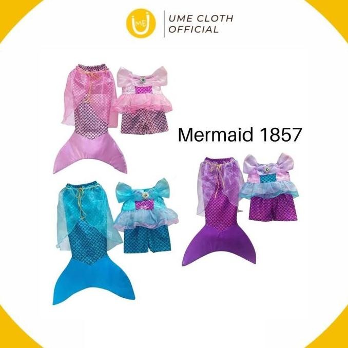 Fashion Anak Kostum Duyung / Mermaid / Putri Duyung Anak Murah