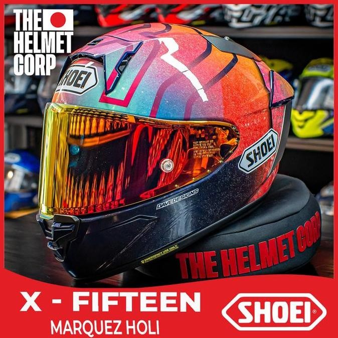 Shoei X-Fifteen Marquez Holi Full Face Helmet Original Shoei