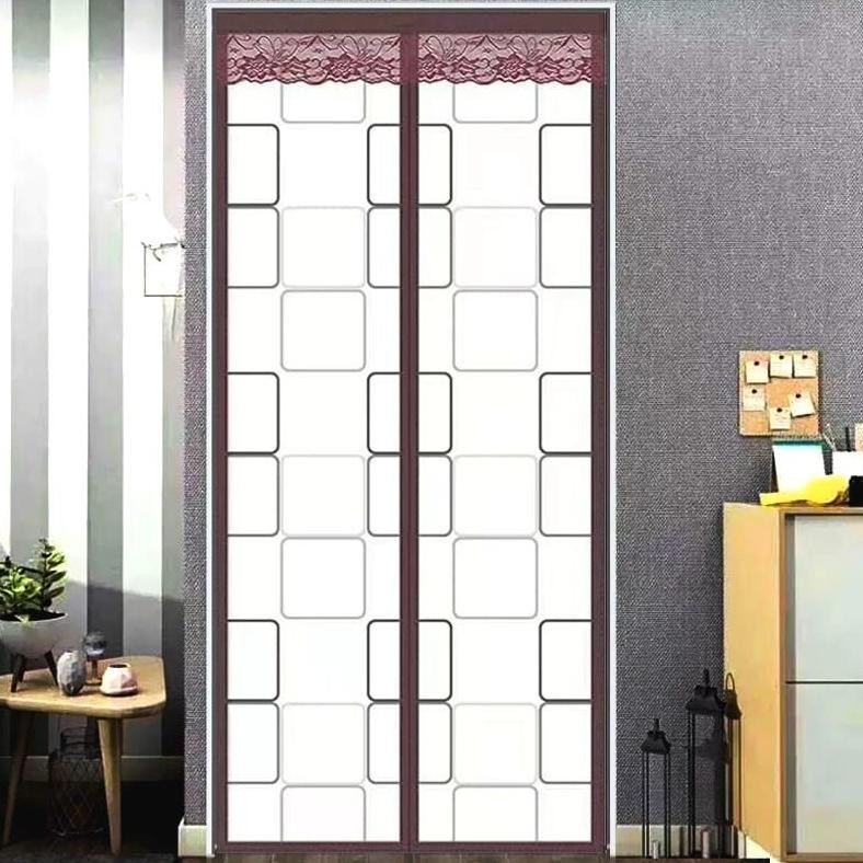 02 Tirai Ruangan AC Tirai Pintu Magnet Pelastik Khusus Ruangan Ber AC