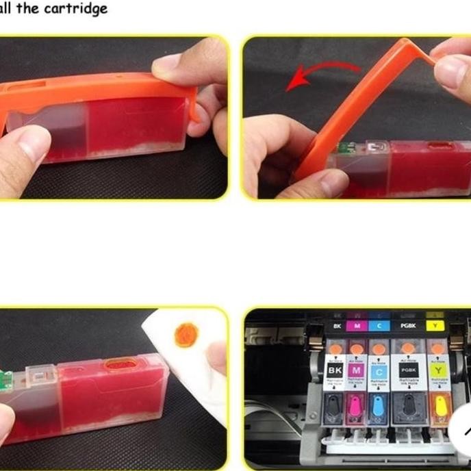 DB73>> Ciss Infus Canon IX6770 IX6870 + Chip