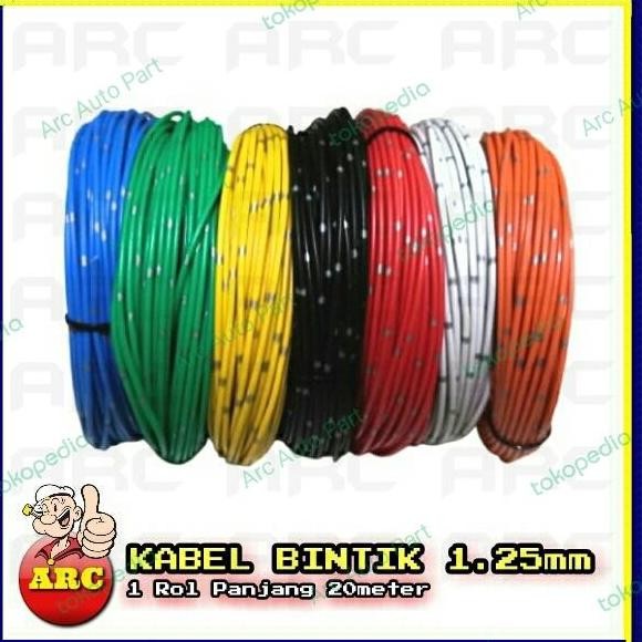 DS7 >> Kabel Bintik Jepang 1.25mm