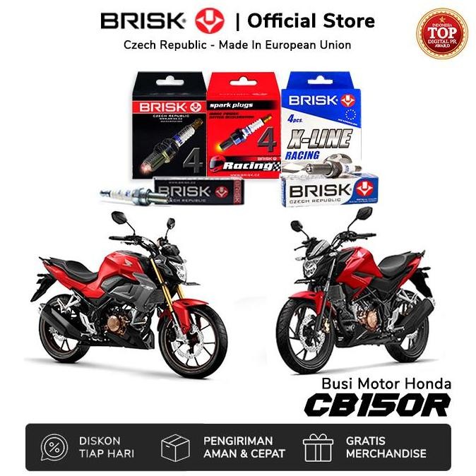 DF30 }} Busi Motor Honda CB150R BRISK