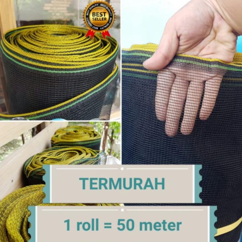SENHA Jaring waring pagar tanaman / jaring ayam termurah 1 roll 50 meter