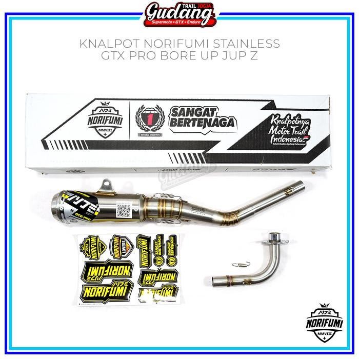 Knalpot GTX Pro Bore Up Bebek Vega R Jupiter Z Carbon  GTX 2 TAK YZ 125 Evo GTX  Motorcycle Mesin Or