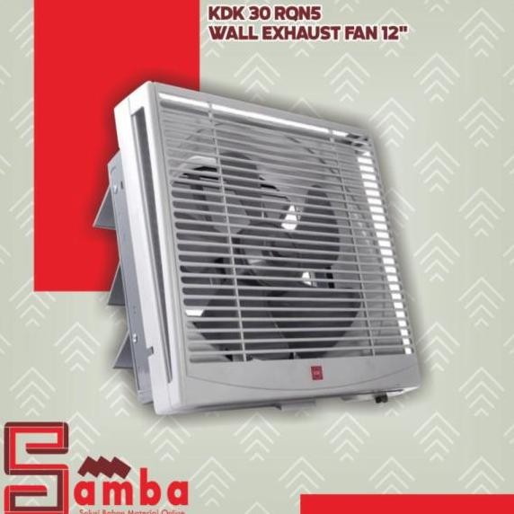 KDK 30 RQN5 WALL EXHAUST FAN 12  KDK EXHAUST DINDING 12 INCH Limited TERBAIK