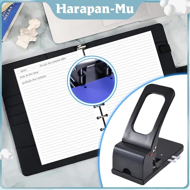 SENHA BC-8007 Pelubang Kertas 2 Lubang / Perforator Punch Besar Heavy Duty / Pelubang Kertas Binder