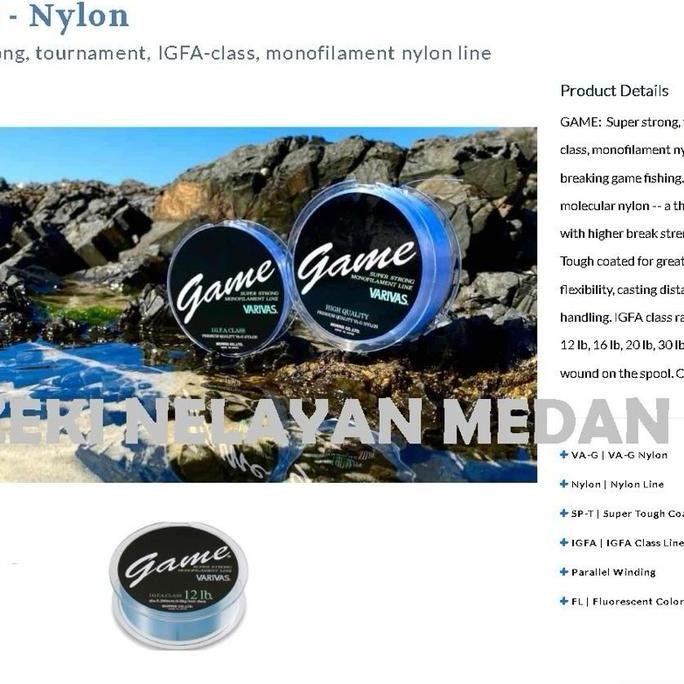 TERMURAH - SENAR VARIVAS GAME 150m