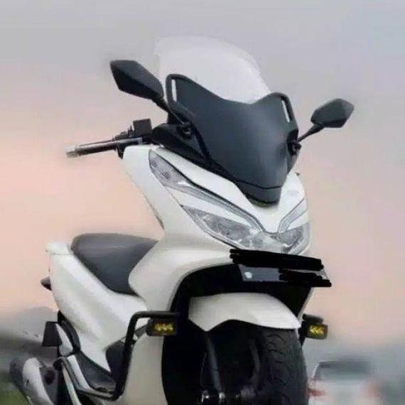 frame windshield honda all new pcx lokal 150 baby forza penutup cover frame pcx 150 lokal baby forza