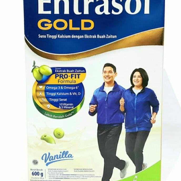 READY ENTRASOL GOLD VANILA 600 GR - RAJA SUSU