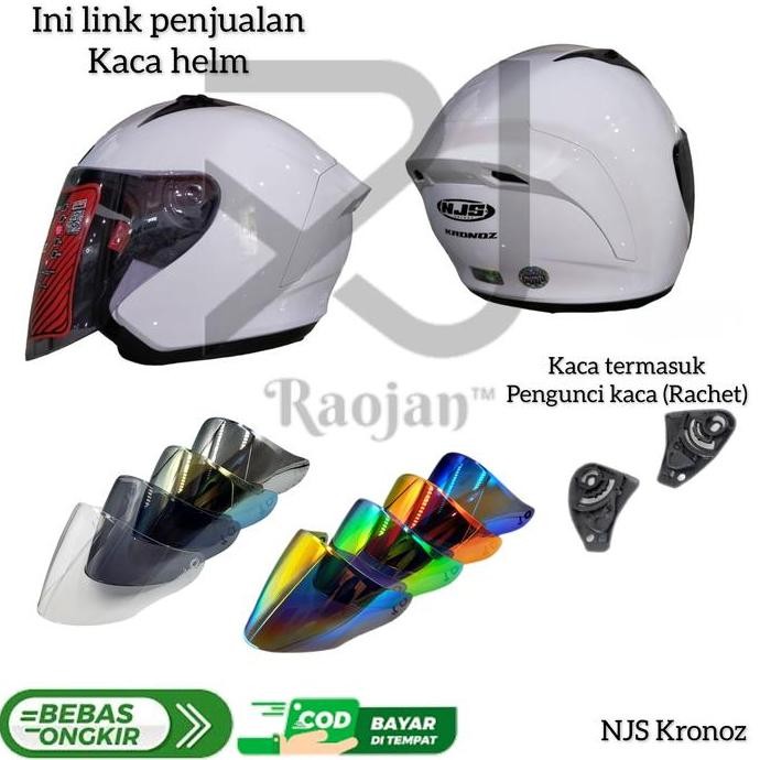 Kaca helm NJS Kronoz Visor helm NJS Kronoz