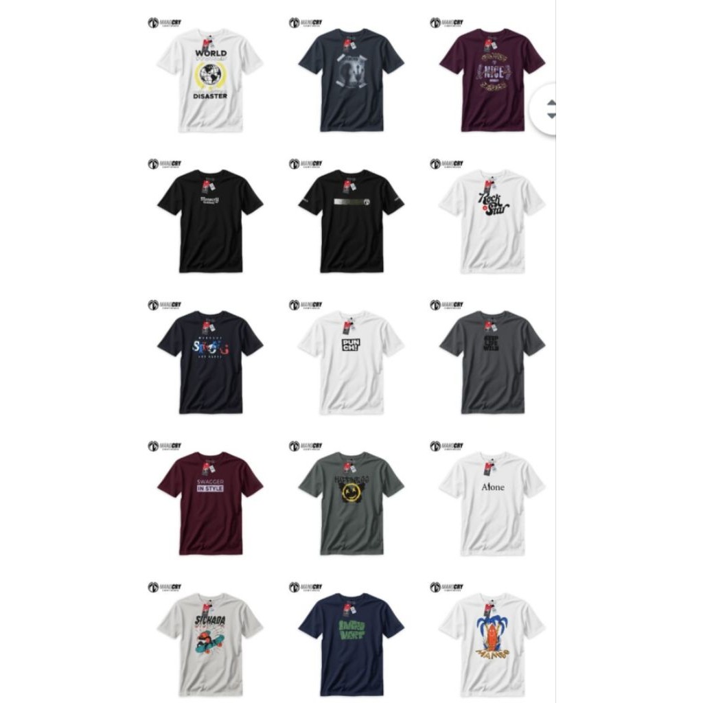 kaos distro pria/wanita 100ribu dapet 3pcs