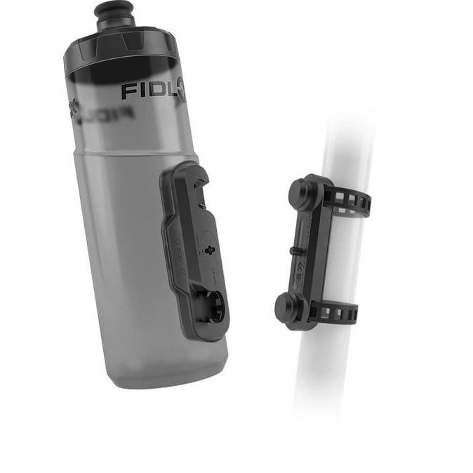 Botol Minum Sepeda - Fidlock Twist Bottle 600 + Uni Base - Black