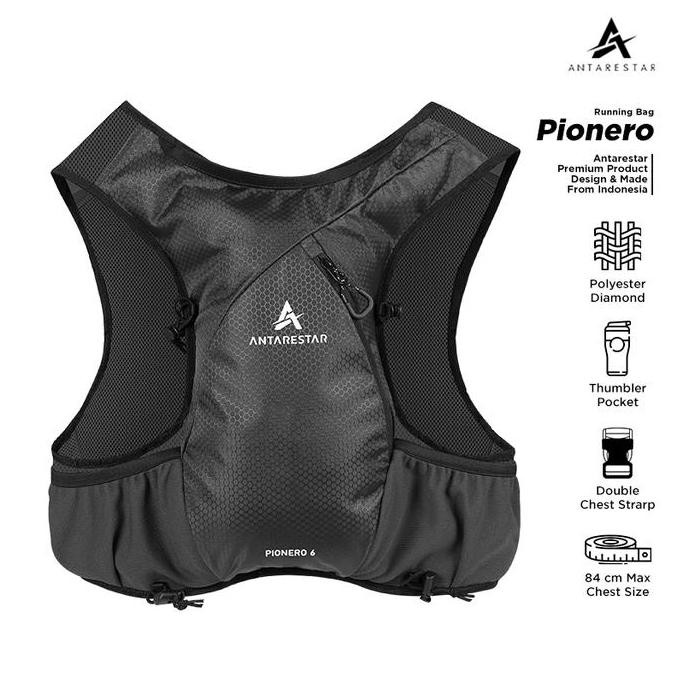 ANTARESTAR Official - Hydropack Vest Pionero Outdoor Hydropack Ultralight Tas Trailrun