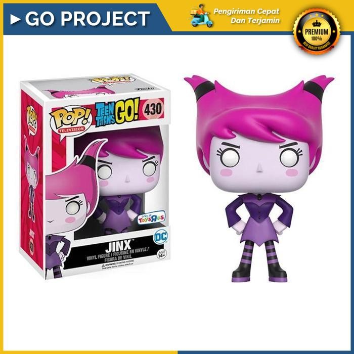 Go-Project Teen Titans Go Koleksi Mainan Vinyl Collectible - Jinx 11809 Original High Quality