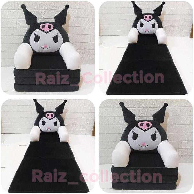 sofa lipat anak kuromi(3lipat) sofa bed anak maksimal usia anak 3-4th