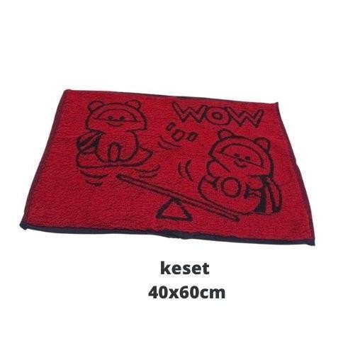 Keset Kaki handuk motif