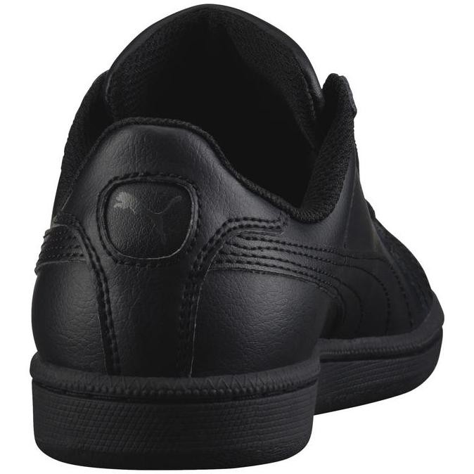 Puma Sepatu Smash Jr. Sneakers Black-Black