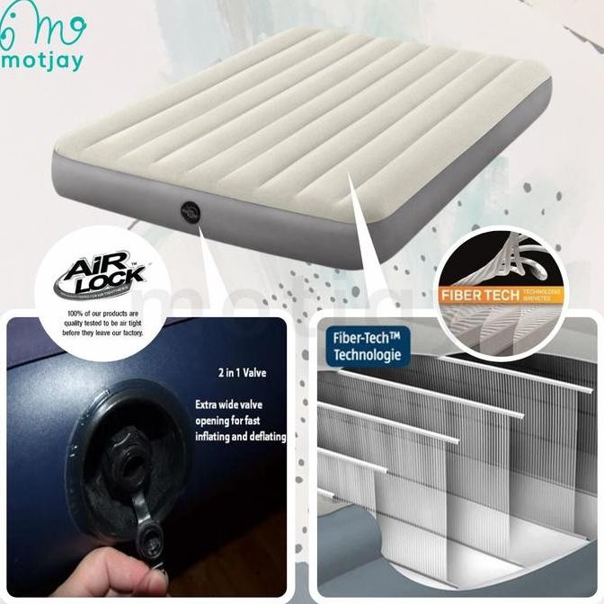 Kasur Angin Intex Durabeam Queen Intex 64103