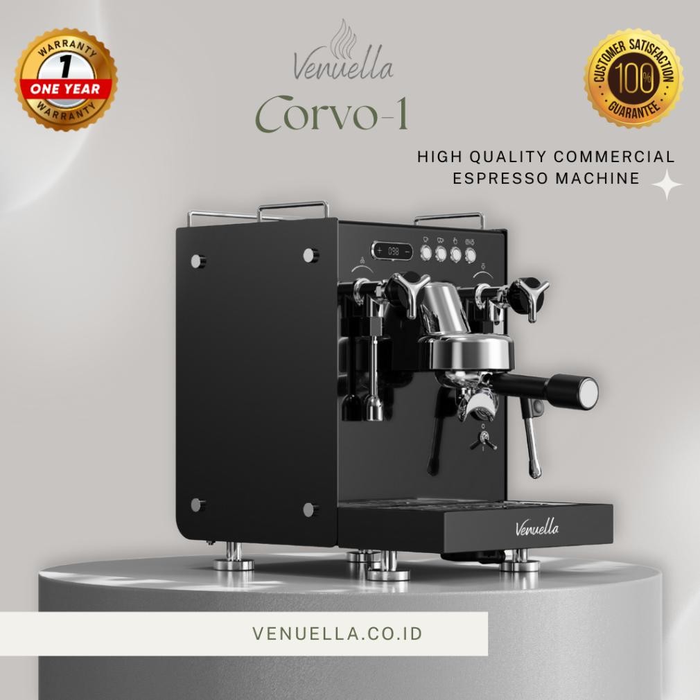 SWALLOWTAIL- Commercial Used Double Boiler Espresso Machine Venuella - Corvo-1 Mesin Kopi Espresso