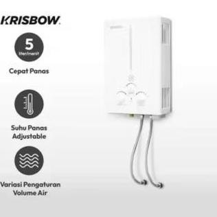 SWALLOWTAIL- GAS WATER HEATER KRISBOW KGH-6W