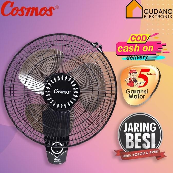 [COD READY] COSMOS WALL FAN / KIPAS ANGIN DINDING 16WFO / 16 WFO / 16-WFO (16 INCH) GARANSI RESMI