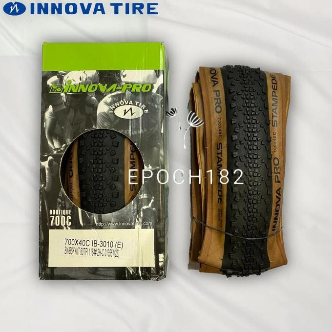 Ban Luar Sepeda Innova Stampede 700 X 40C Kevlar Skinwall Promo