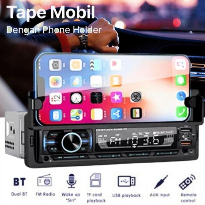 Promo COD Taffware Tape Mobil Audio Bluetooth MP3 Player USB ISO 60W Carry Pickup Pioneer Grandmax T