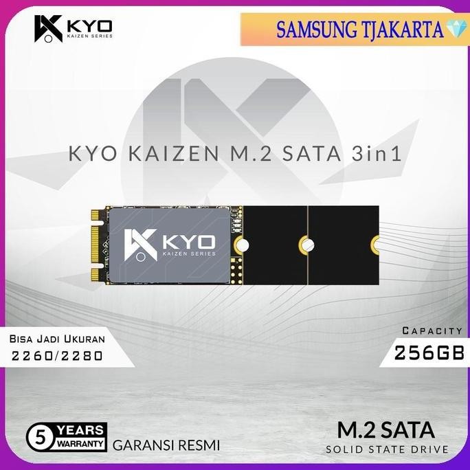 Ssd M2 Sata 256Gb 2242 M.2 Sata / M2Sata Kyo Kaizen (Garansi 5 Tahun)