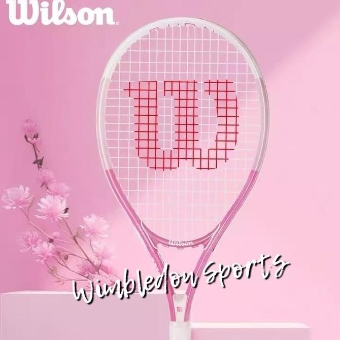 Raket Tenis WILSON BURN 113 PINK / Raket Wilson BURN PINK / Raket Tenis Pemula Wanita