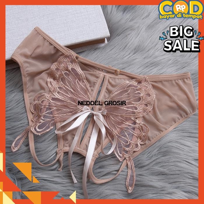 CELANA DALAM OPEN CROTCH TRANSPARAN DELAKANG TALI G STRING   BY NEDDEL GROSIR