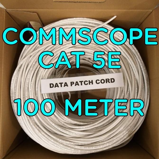 HARGA DISC - amp commscope cat 5e 100meter / kabel lan utp commscope cat 5e amp