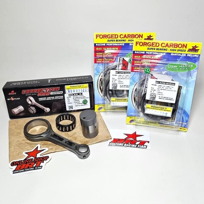 DS12 >> STANG SEHER CONROD FORGING +  BEARING KRUK AS BRT MIO KARBU MIO OLD NEW SPORTY SMILE KARBURA