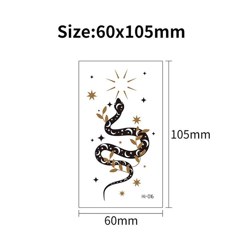 [COD]1 Pcs Tato Temporer Tahan Lama 15 Hari Tato Temporer Anti Air/tato Bercahaya Di Malam Hari/tato