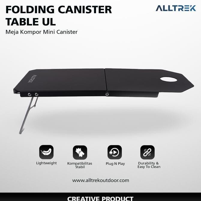 Alltrek Folding Canister Table Ultralight