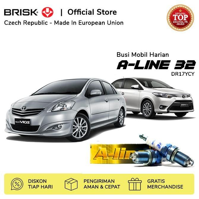 DB140 }} Busi Mobil Toyota Vios BRISK Aline 32