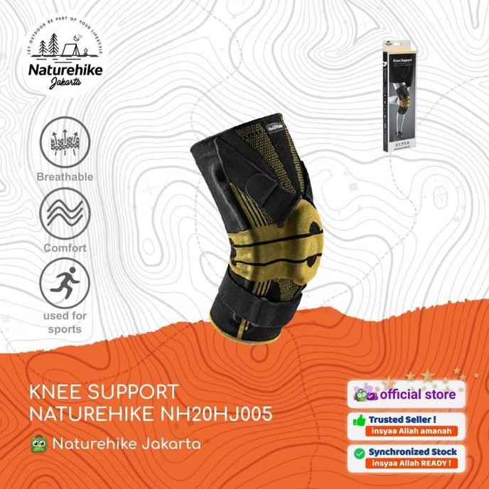 Knee Support Naturehike Nh20Hj005 Deker Pelindung Lutut Hiking Camping