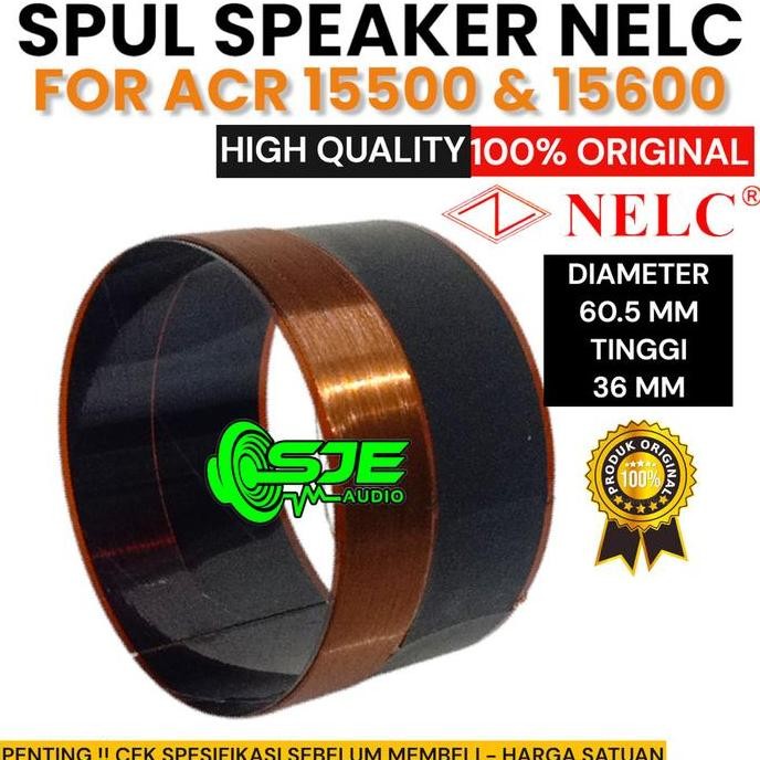 DF370>> SPUL SPEAKER ACR 15500 15600 60.5 MM - 60,5 MM SEPUL 60.5MM 60,5MM VOICE COIL SPOL SPOLL SPO