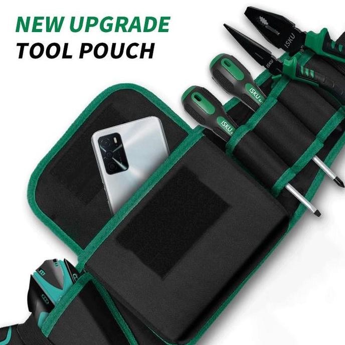 Isku Tool Bag Pinggang Tas Perkakas Pinggang Waist Toolbag Tool Belt