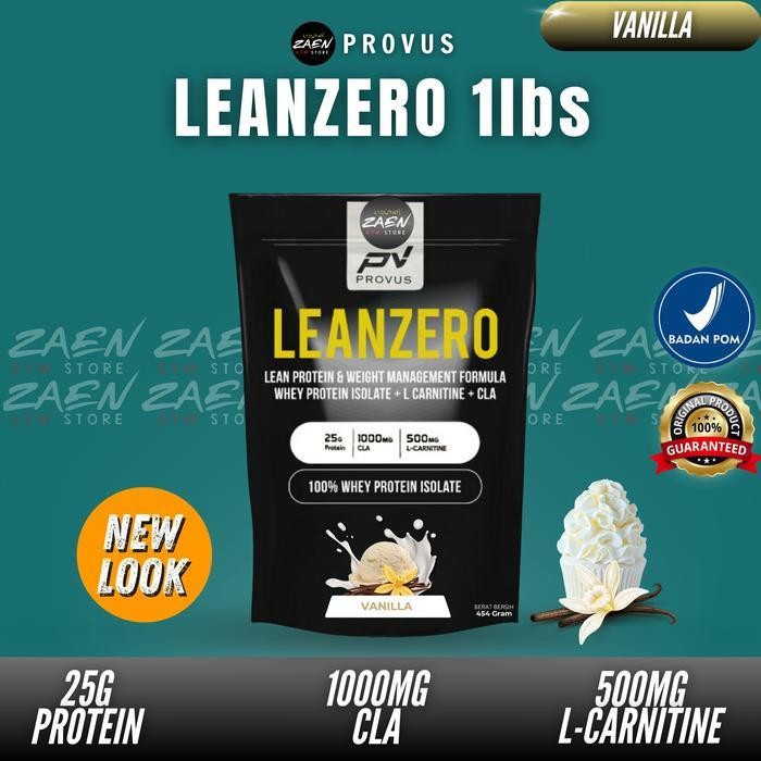 PROVUS LEANZERO 1 LB WHEY PROTEIN ISOLATE L CARNITINE CLA
