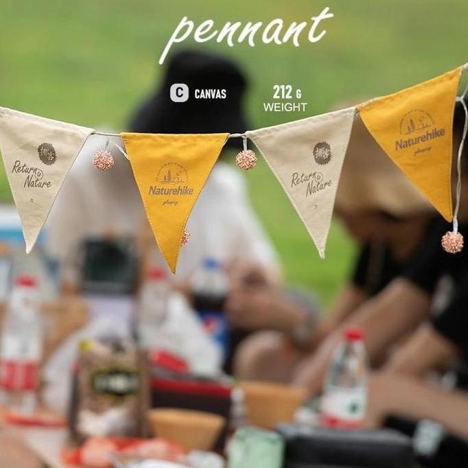 Bendera Hias Camping Pennant Naturehike Nh20Pj119