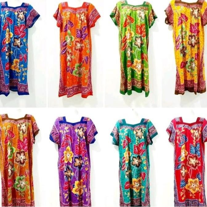 Daster Hengky Sikak Motif Mekar Sari Warna