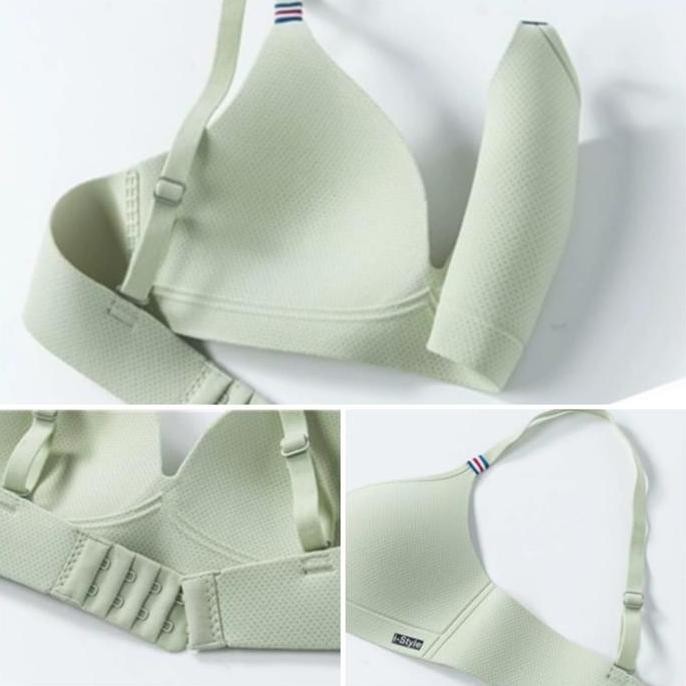 A019 / Bra Seamless Tanpa Kawat / Bh / Anti Nyeplak / Wirele