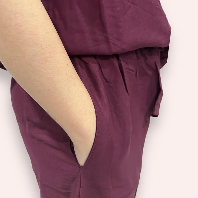 Averu - Piyama Rayon Twill Cp - Polos Ks01