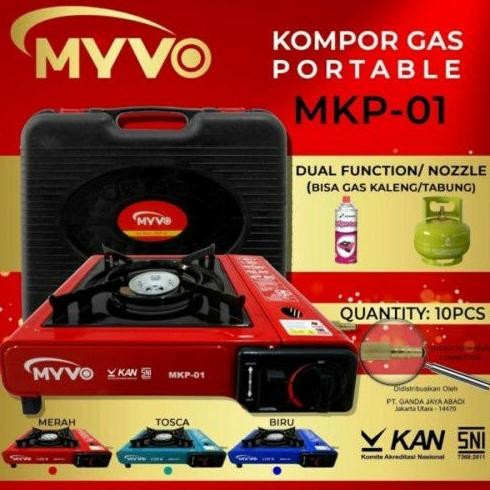 78BINTANG KOMPOR PORTABLE - KOMPOR PORTABLE PROGAS MYVO / KOMPOR GAS MINI 2 IN 1 - KOMPOR GAS PORTAB