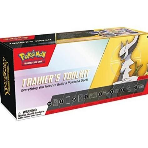 Pokemon TCG: Trainers Toolkit 2023 - 4 Packs, Promos, Accessories