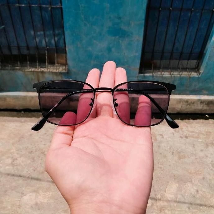 DF379>> Kacamata Minus Photocromic -0.25 sd -8.00 Kacamata Photocromic Pria dan Wanita