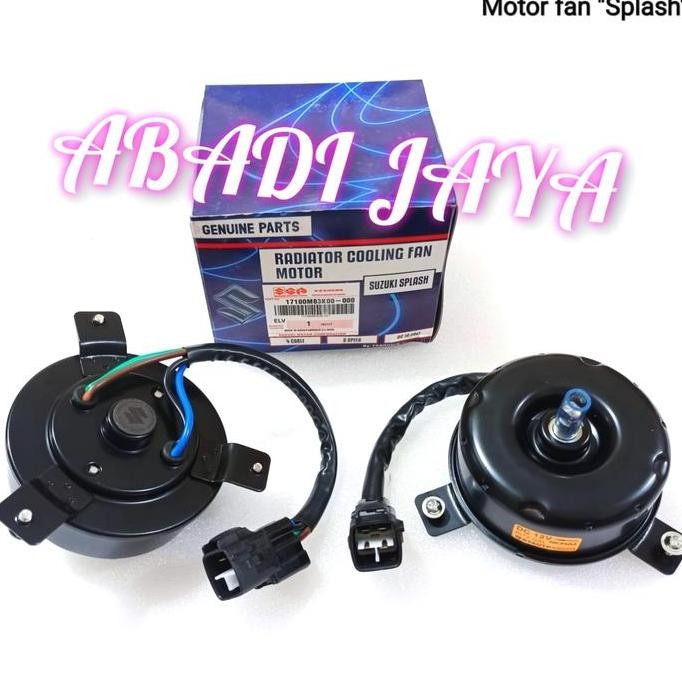DINAMO MOTOR FAN KIPAS RADIATOR AC MOBIL SUZUKI SPLASH ORIGINAL